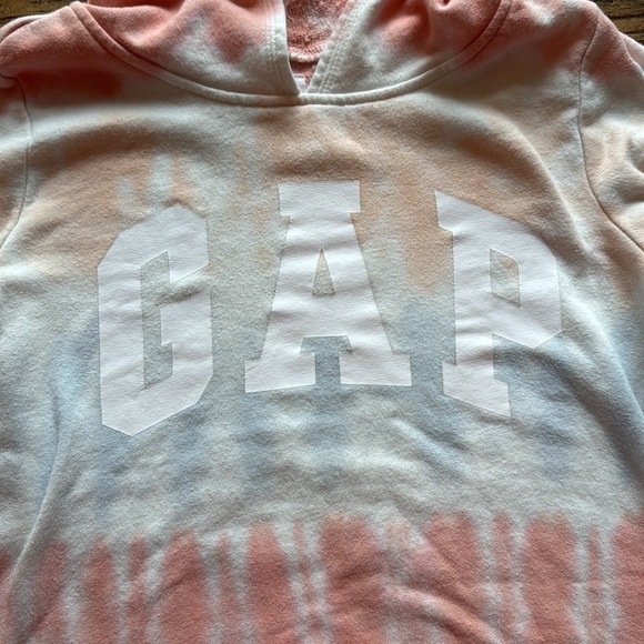 Girls tie dye Gap hoodie / size L - Picture 2 of 3